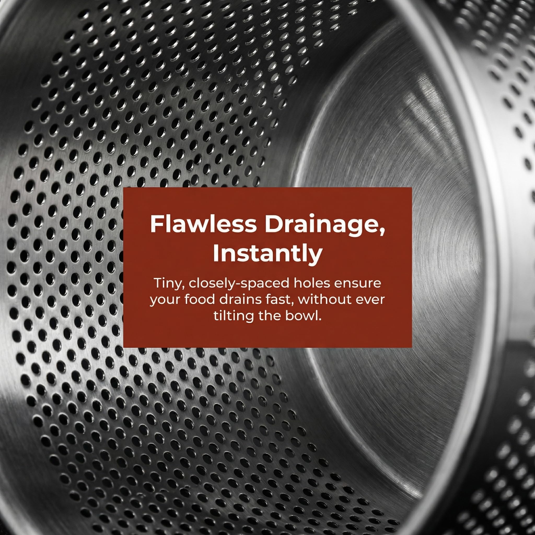 Lawei 3 Packs Mesh Pasta Basket with Wooden Handle Stainless Steel Mesh Spider Strainer for Pasta, Noodles, Dumpling