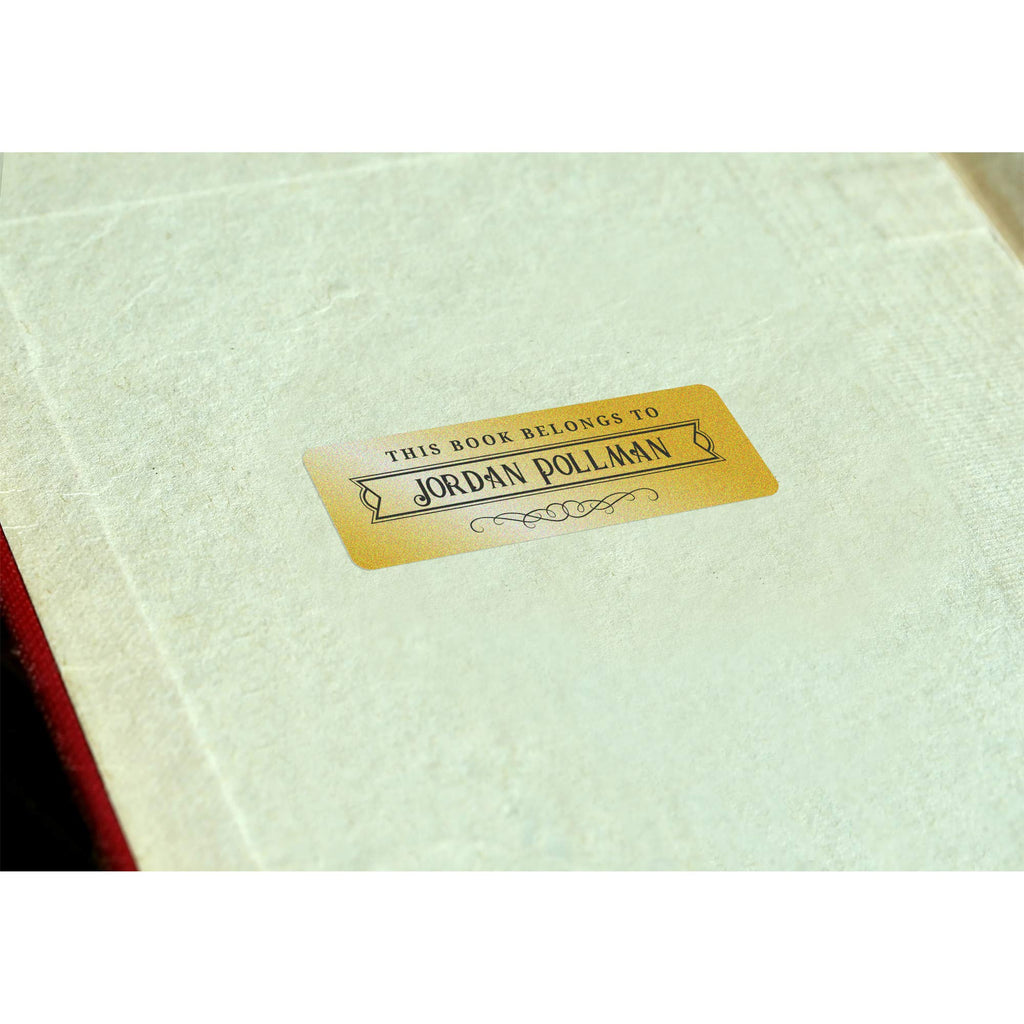 Foil Return Address Labels, Inkjet, 3/4" x 2-1/4" Labels
