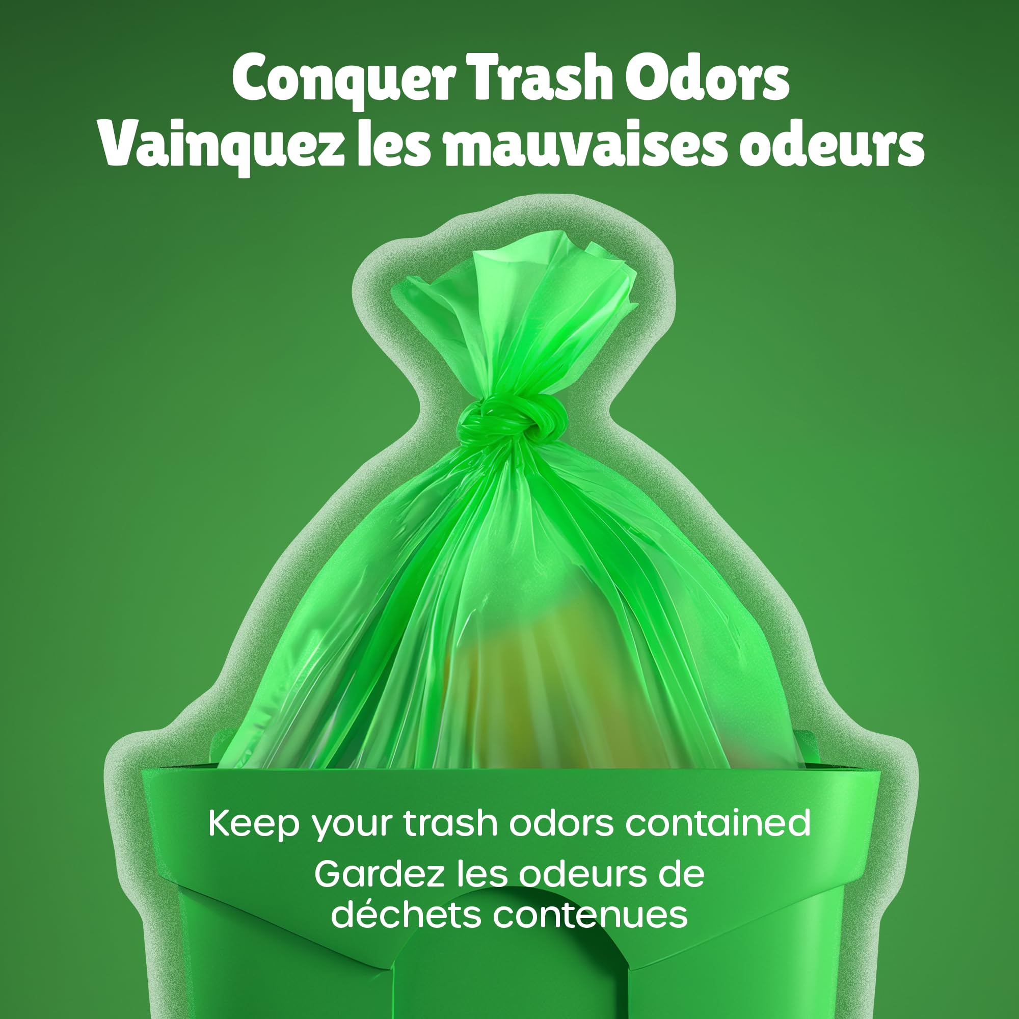FORID Small Garbage Bags 10 Litre / 2.6 Gal 150 Count - Colorful Trash Bags for Bathroom, Bedroom & Home Office - Multi-Color Kitchen Garbage Bag Liners for small Trash Cans - Petit Sac Puobelle