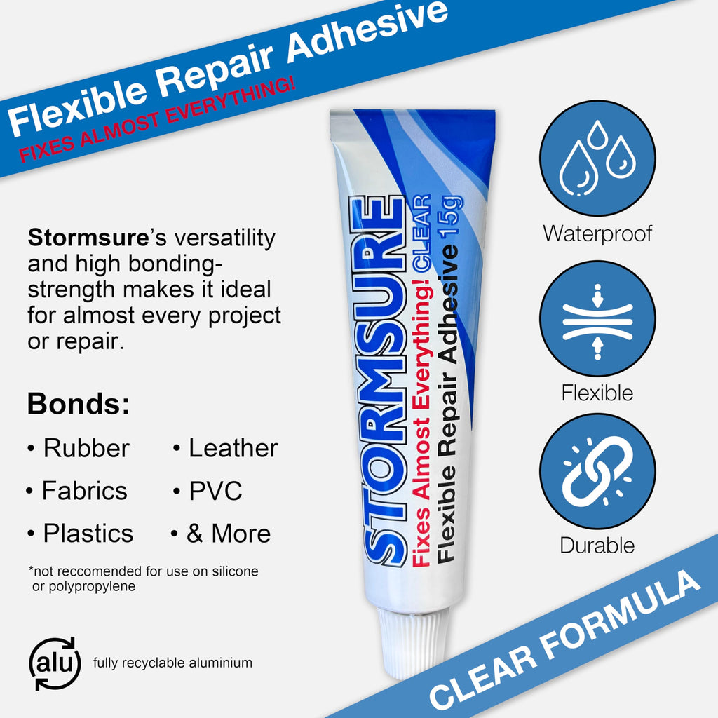 Stormsure Clear Flexible Adhesive, N/A, ONE Size