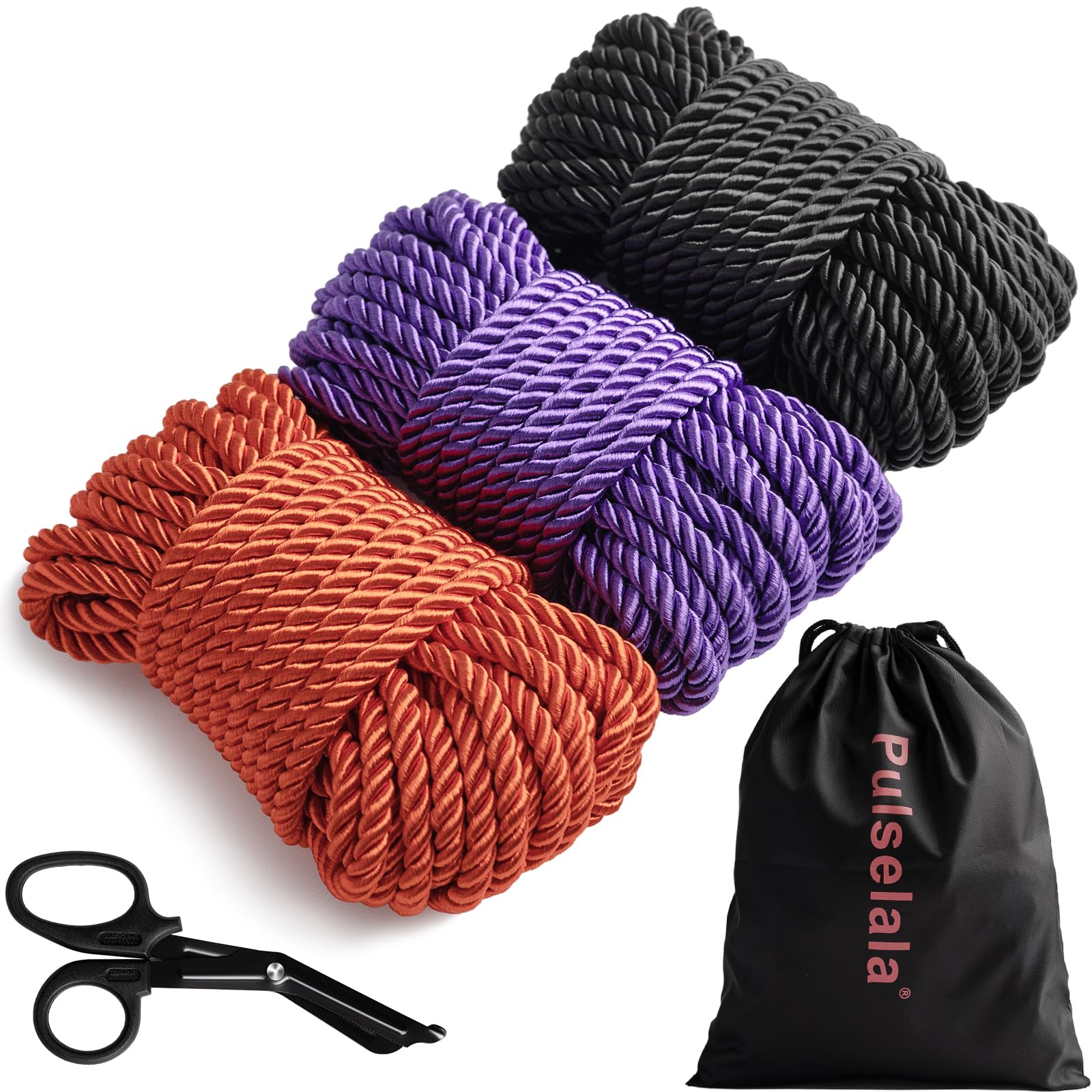 Japanese Rope Style Kit for Beginners and Experienced Riggers, Silky Soft Rope, Perfect for Simple and Complex Knots