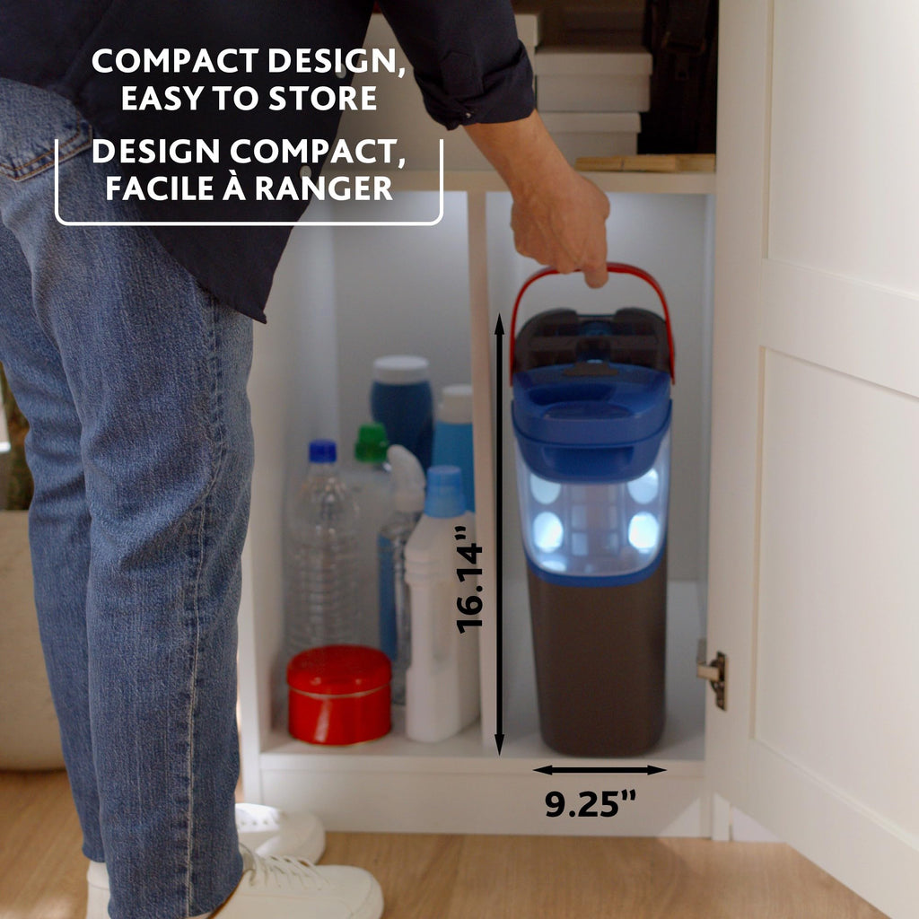 Vileda ProMist MAX Microfibre Spray Mop with 1 Extra Refill | Safe on All Floor Types | Choose Your Own Cleaning Solution | Machine Washable & Reusable Dual-Sided Microfibre Mop Head Replacement