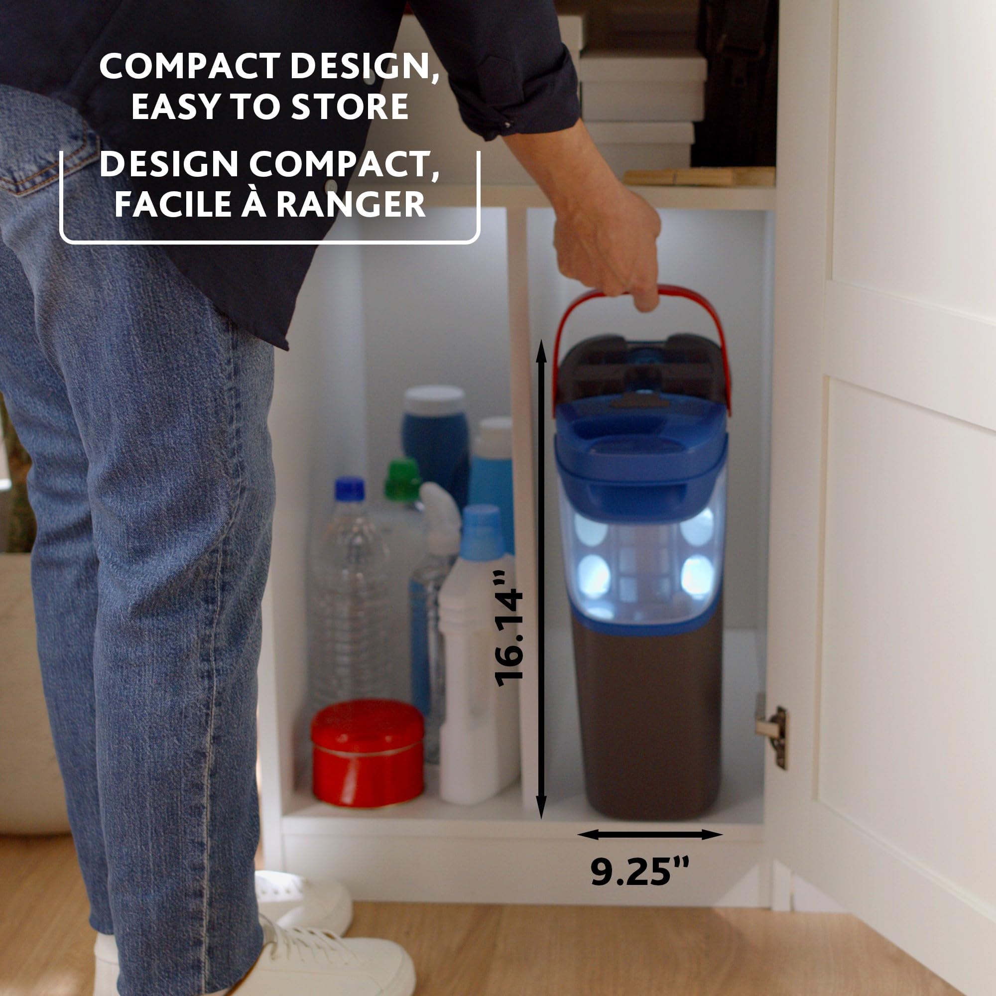 Vileda ProMist MAX Microfibre Spray Mop with 1 Extra Refill | Safe on All Floor Types | Choose Your Own Cleaning Solution | Machine Washable & Reusable Dual-Sided Microfibre Mop Head Replacement