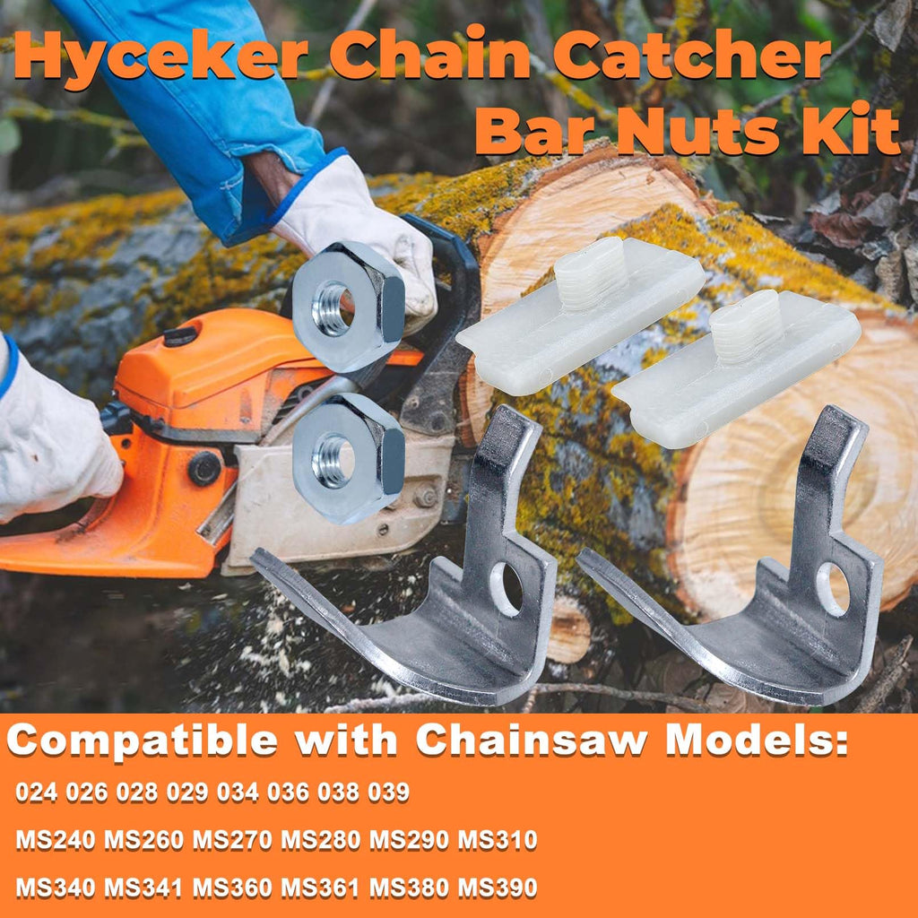 Hyceker Chain Catcher Bar Nuts Kit for Stihl MS231 MS241 MS240 MS251 MS260 MS290 MS310 MS311 MS340 MS341 MS360 MS361 MS362 MS380 MS390 MS391 028 029 034 036 038 039 Chainsaws 1125 650 7700 00006567700