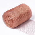 5” x 32 ft,100% Pure Copper Mesh for Distilling, Knitted Copper Mesh Roll, Double Layer Fabric Wool Hole Filler Used for Garden and House
