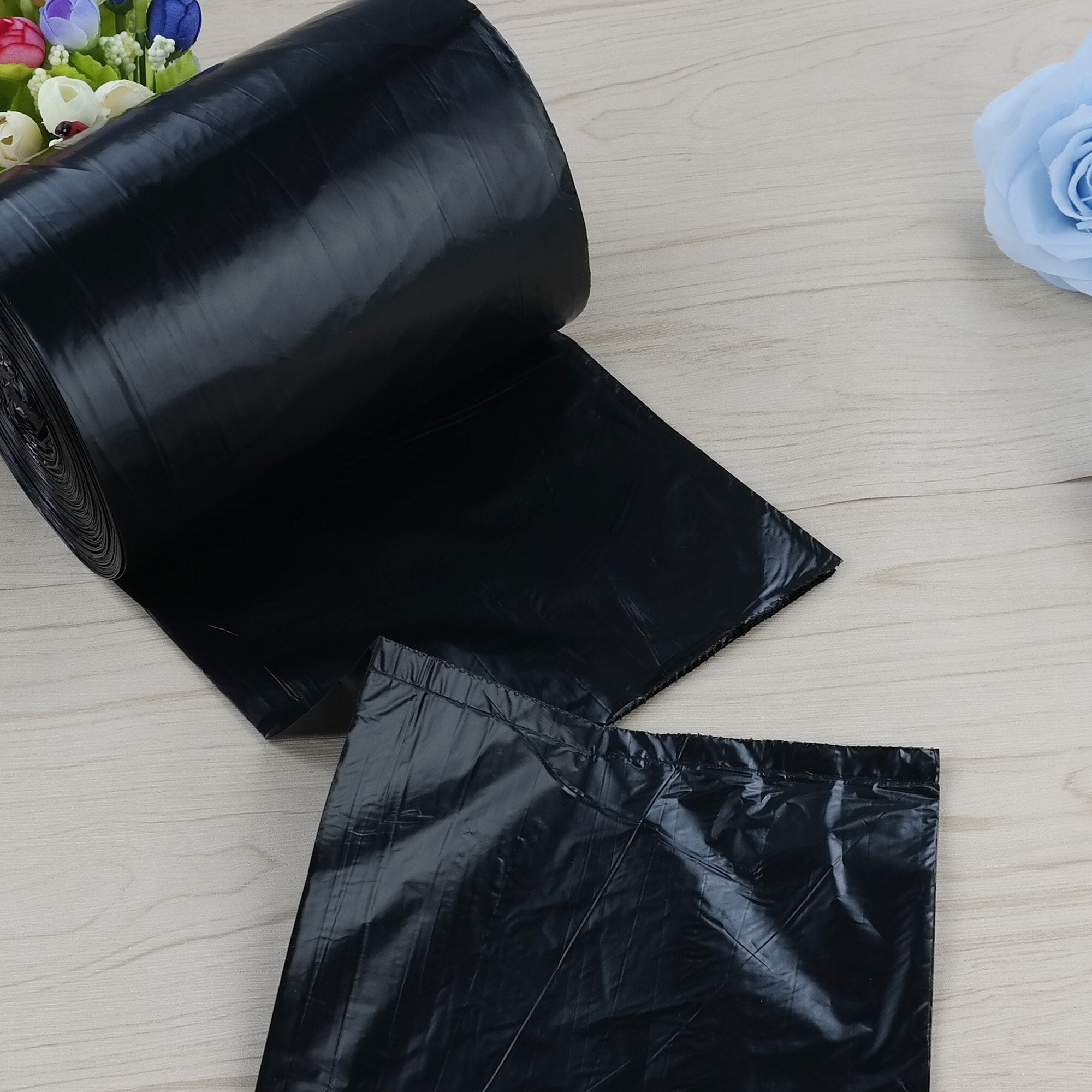 Eagrye Black 5 Gallon Garbage Bags, 90 Counts