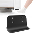 Joxodak Trash Cabinet Foot Pull - Hands-Free Door Solution for Trash Drawer, Adhesive Toe Pull Comfortable for Barefoot Use (1, Black)