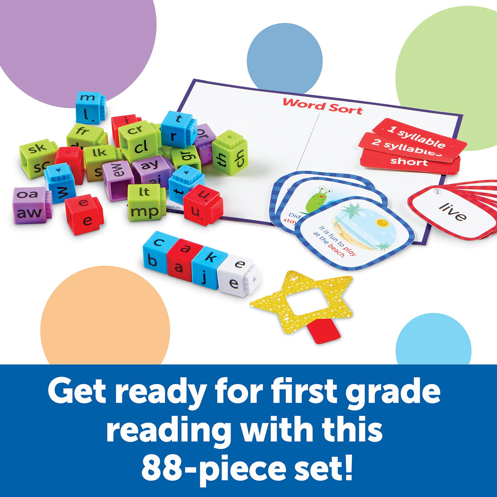 Learning Resources Skill Builders! 1st Grade Reading, Homeschool, Curriculum First Grade, Learning Games, First Grade, Learning Materials, 88 Pieces, Age 6+
