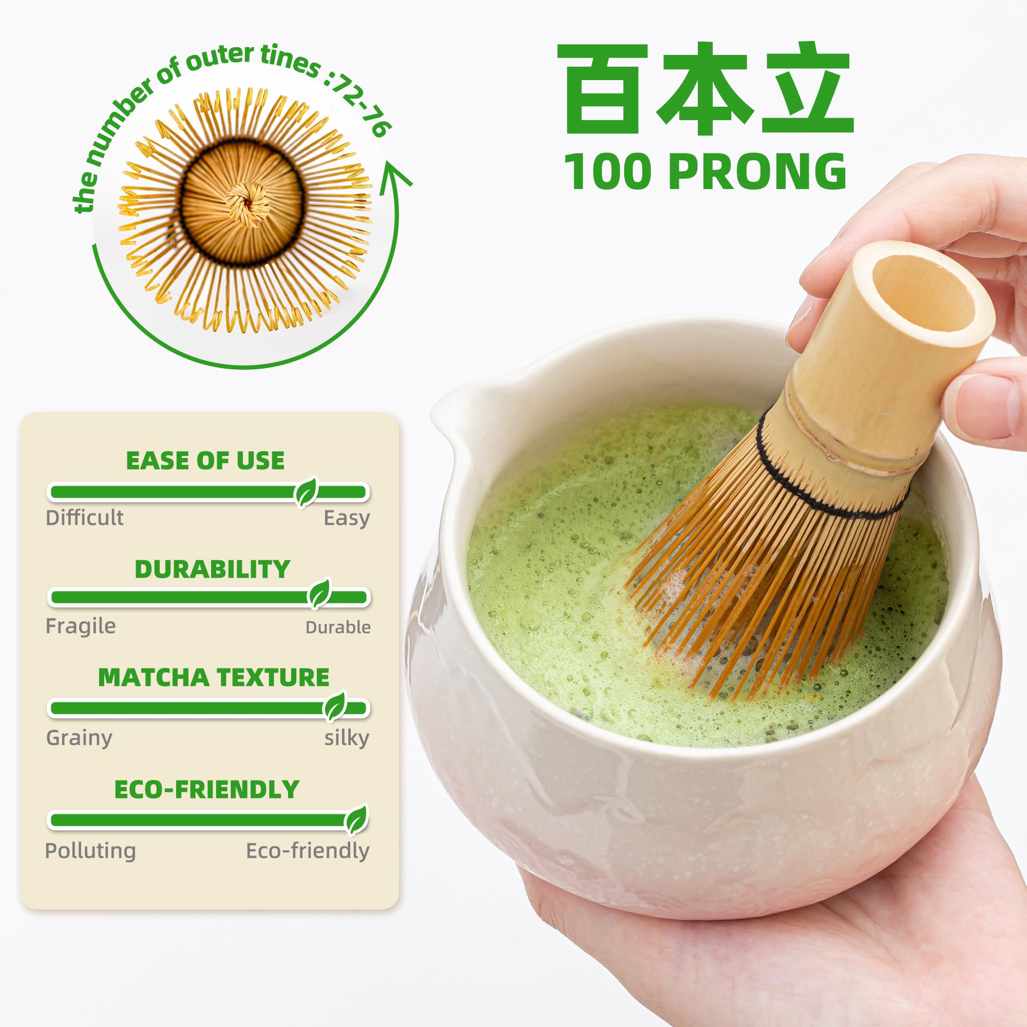 TEANAGOO Matcha Set Pink, 7 Pcs Matcha Whisk Set, Matcha Kit for Ceremony, Tradition Tea Set for Making Breakfast/Latte, Matcha Whisk Set with Bowl(Chawan)/Whisk and Holder, Gift for Family/Friend