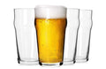 Pint Glasses,20oz British Beer Glass,Classics Craft Beer Glasses,Premium Beer Glass Tumbler Set of 4, Unique Design Beer Glasses Easy Stacking in The Cupboard