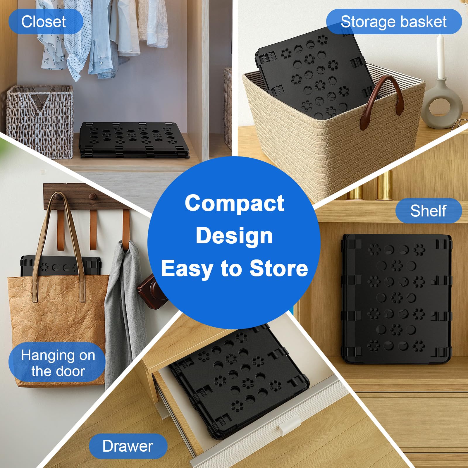 BoxLegend V3 Shirt Folding Board T Shirt Clothes Folder for Adults and Children Easy and Fun Durable PP Plastic Laundry Folders (Black)