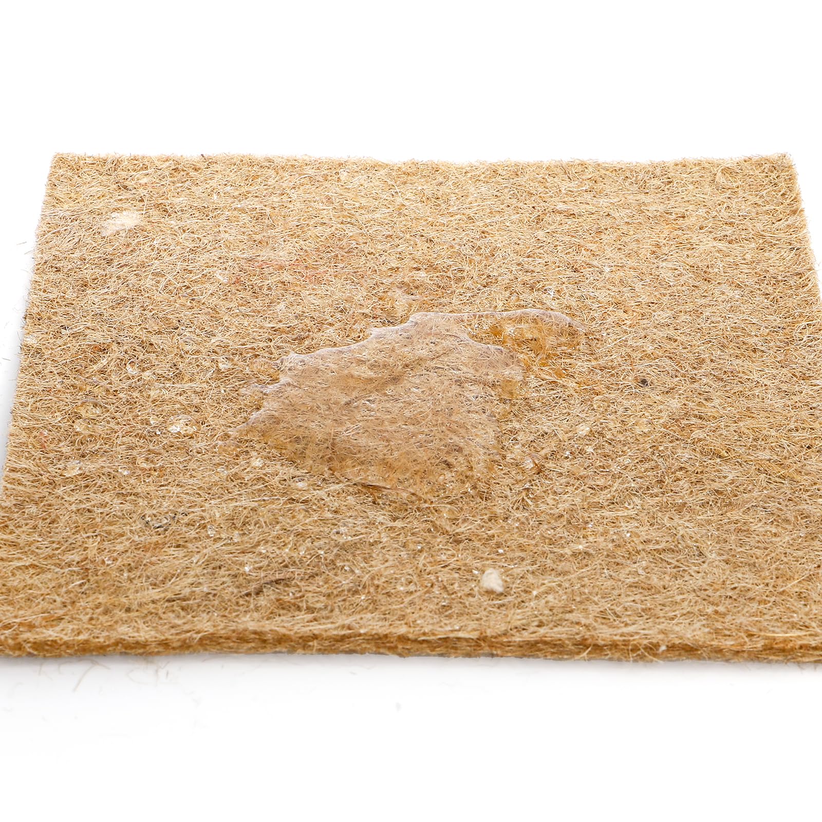 Tosnail 80 Pack 5 x 5 Inches Hemp Grow Mats, Jute Fiber Grow Mats, Sprouting Mat, Hemp Pads for Indoor Microgreens Growing, Wheatgrass Sprouts
