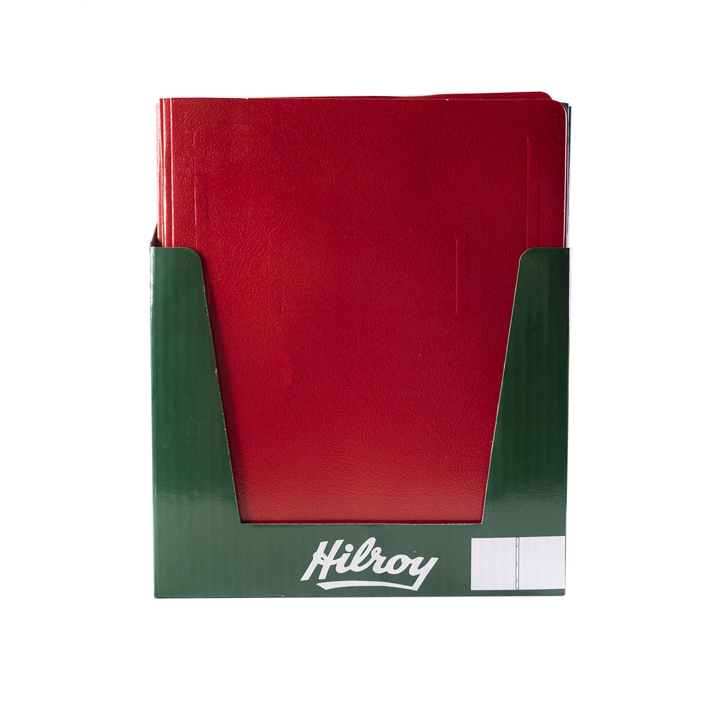 Hilroy Report Covers 9-1/8 X 11-1/2 Inches, Assorted Colours, 50 Covers in Shelf Display (06247)