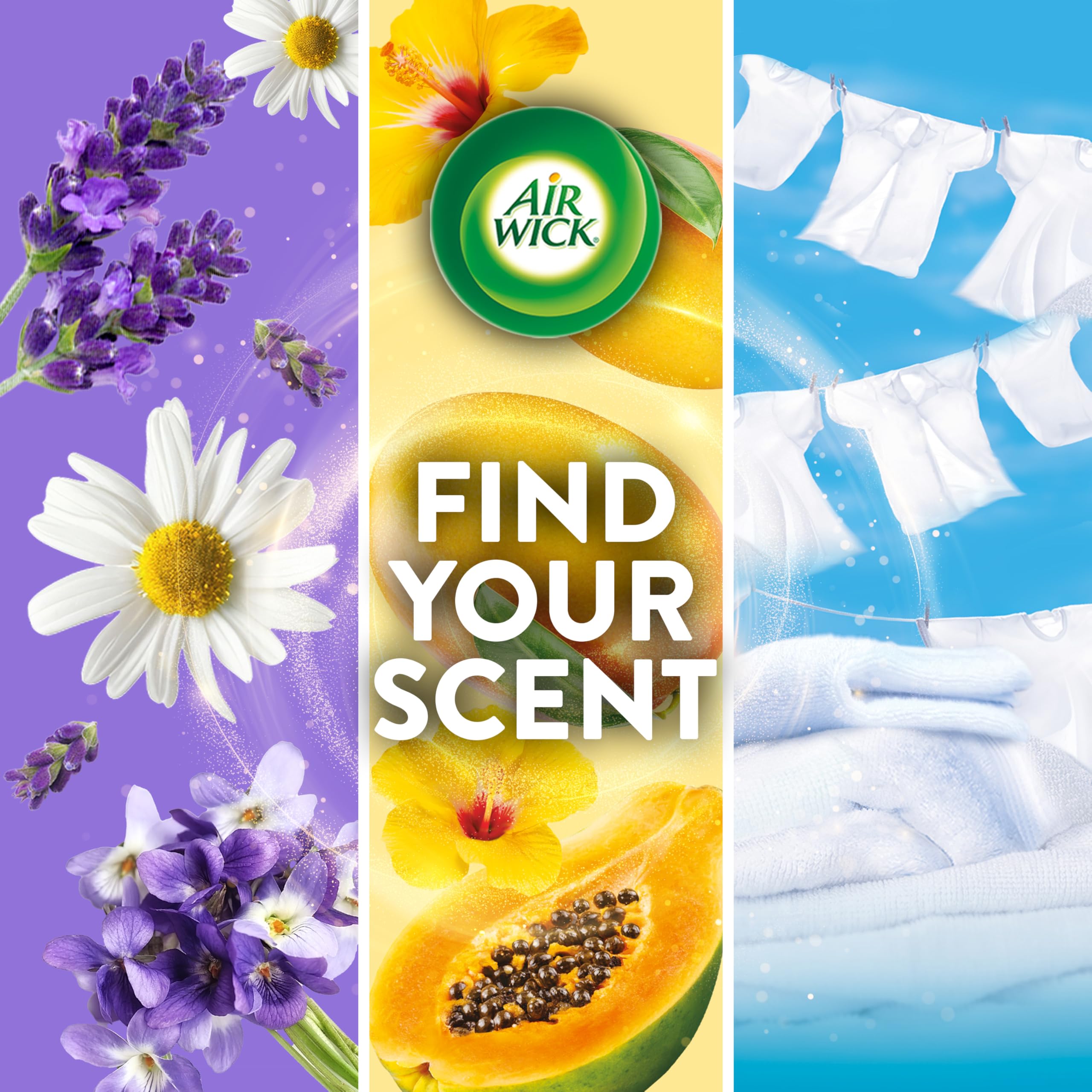 Air Wick Plug In Scented Oil 10 Refills, Hawaii, Eco Friendly, Essential Oils, Air Freshener