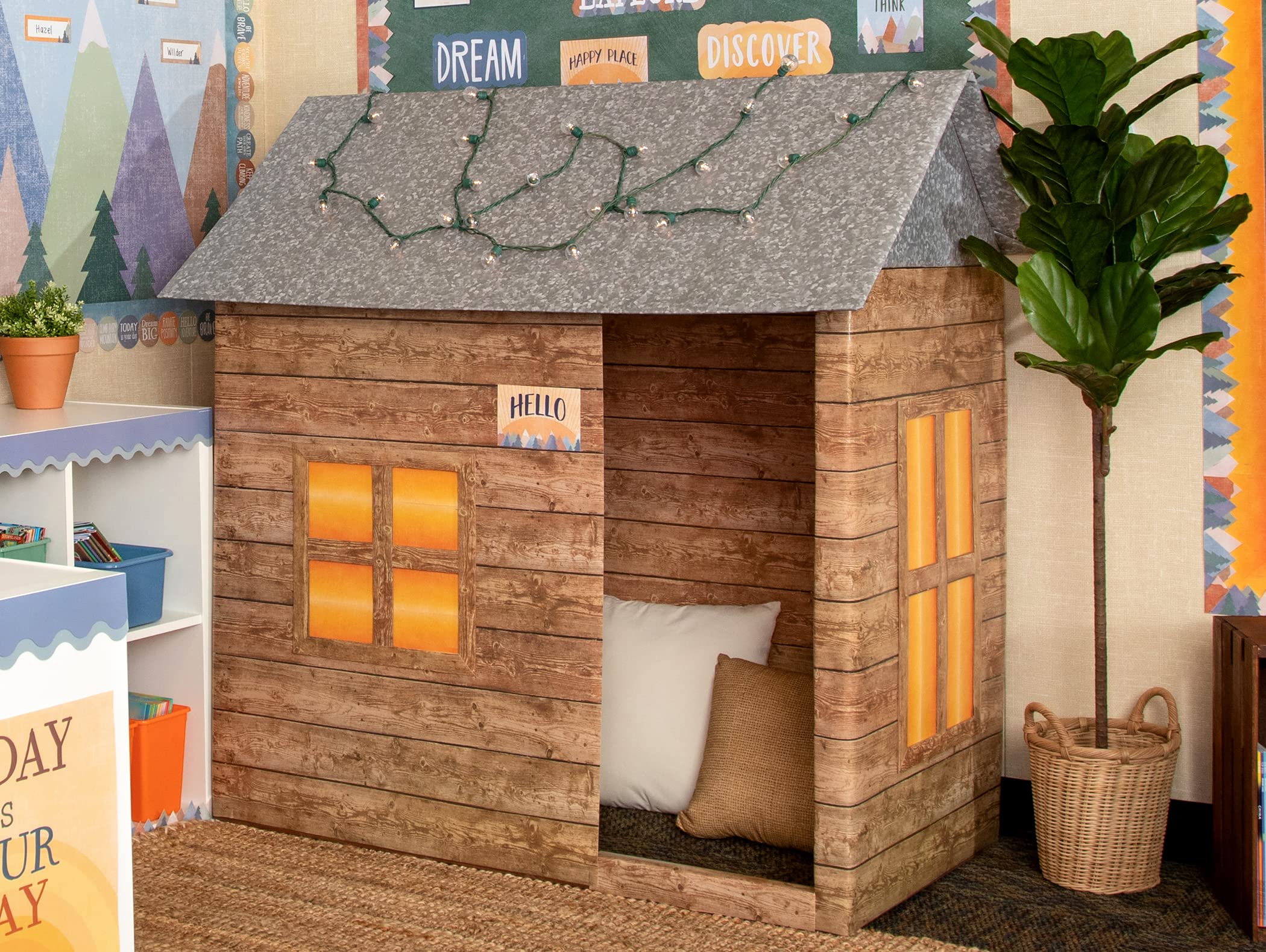 Rustic Wood Better Than Paper Bulletin Board Roll