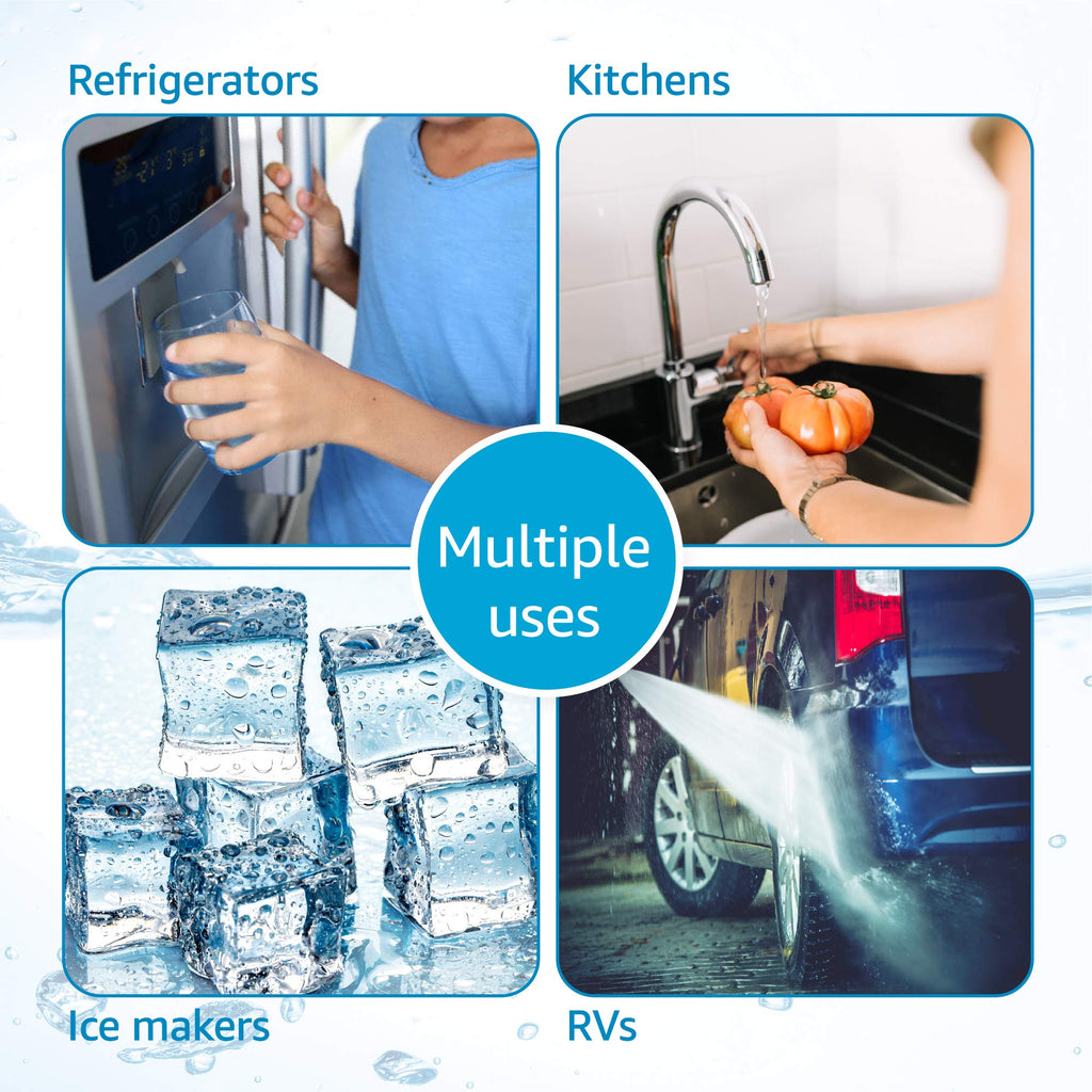 AQUACREST RC 1 EZ-Change Premium Water Filtration Replacement Cartridge, Replacement for Culligan® IC-EZ-1, US-EZ-1, RV-EZ-1, Dupont® WFQTC30001, WFQTC70001, 3,000 Gallons (Pack of 2)