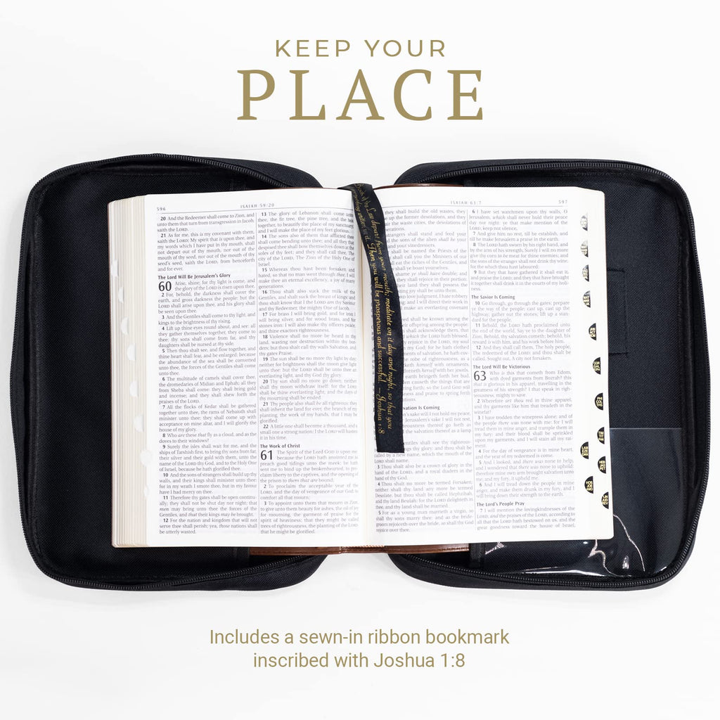 Divinity Boutique Bible Cover Basic Black - Extra Large (21442)