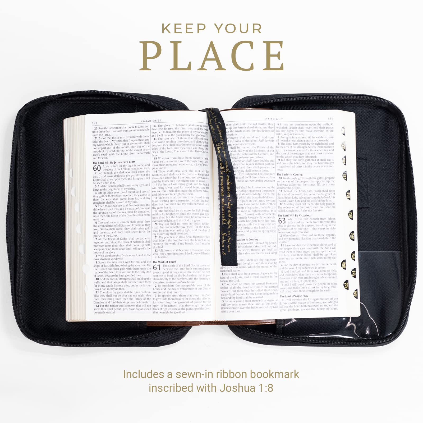Divinity Boutique Bible Cover Basic Black - Extra Large (21442)