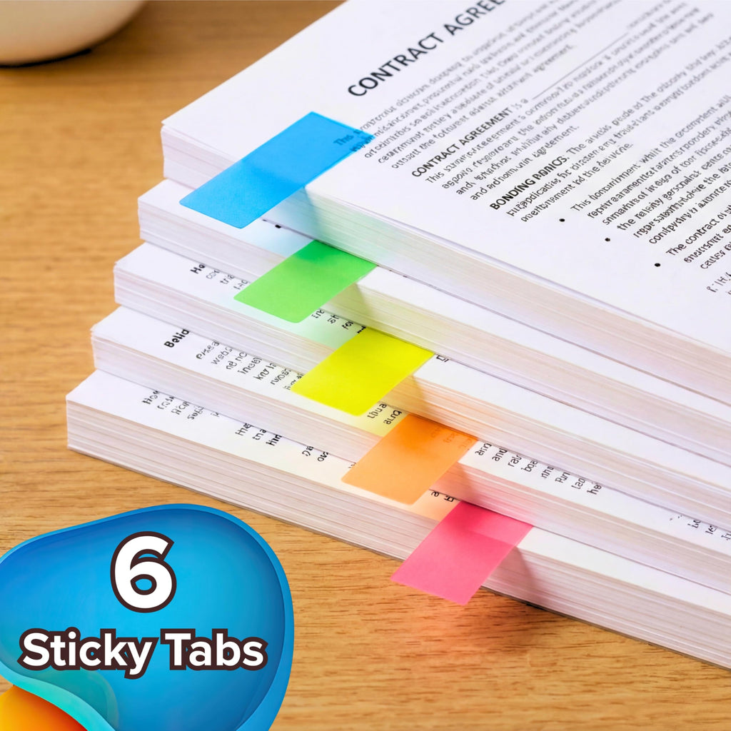 Sticky Notes 3x3 (12 Pads/1200 Sheets) – 2026 Improved Adhesive, Super Sticky & Bright Neon Colors – 1200 Sheets – Ideal for School, Office & Desk Supplies