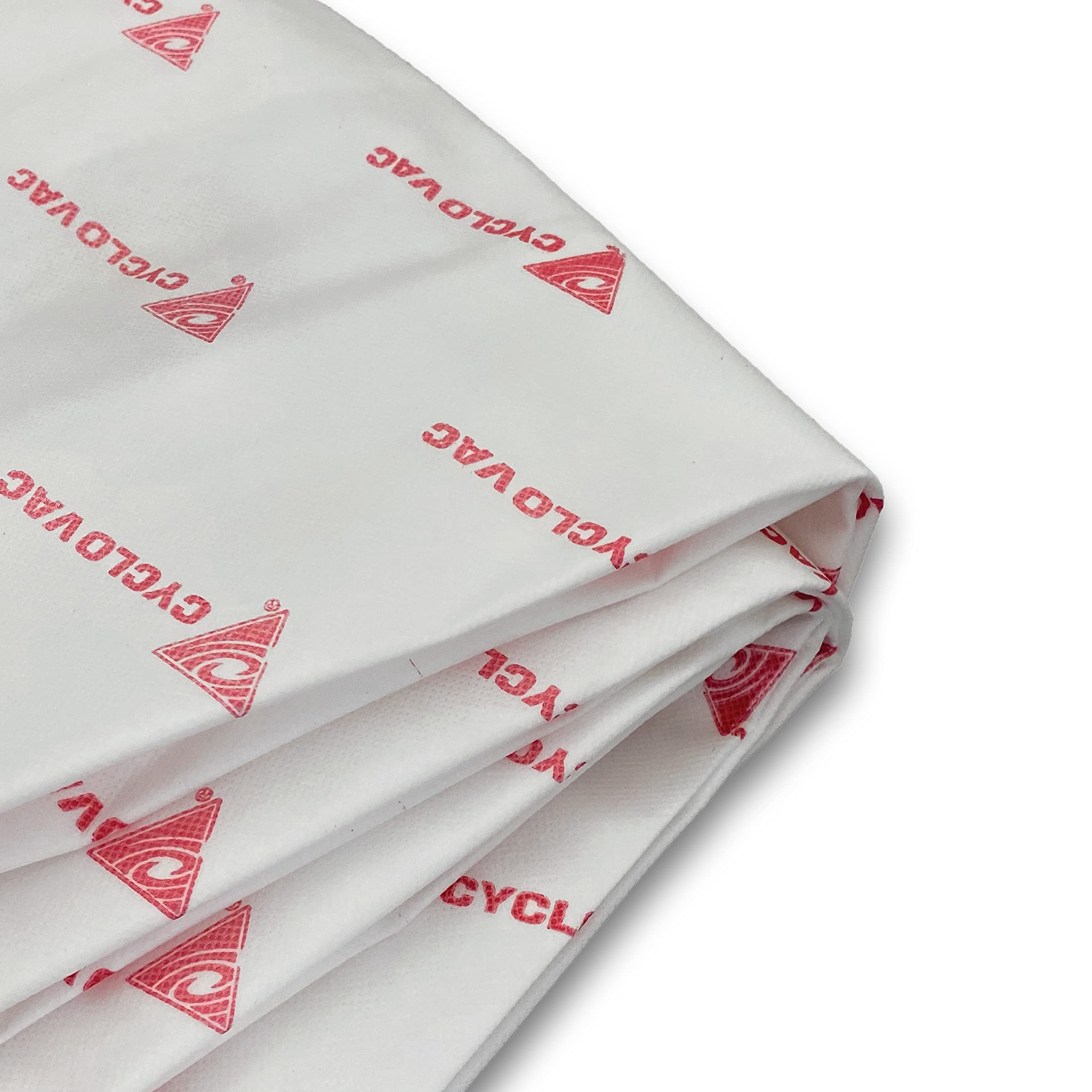 CYCLOVAC | High Efficiency Heavy Duty Central Vacuum Electrostatic Bags (Set of 3) | 1 Carbon Dust filter included | 5 gal/22l
