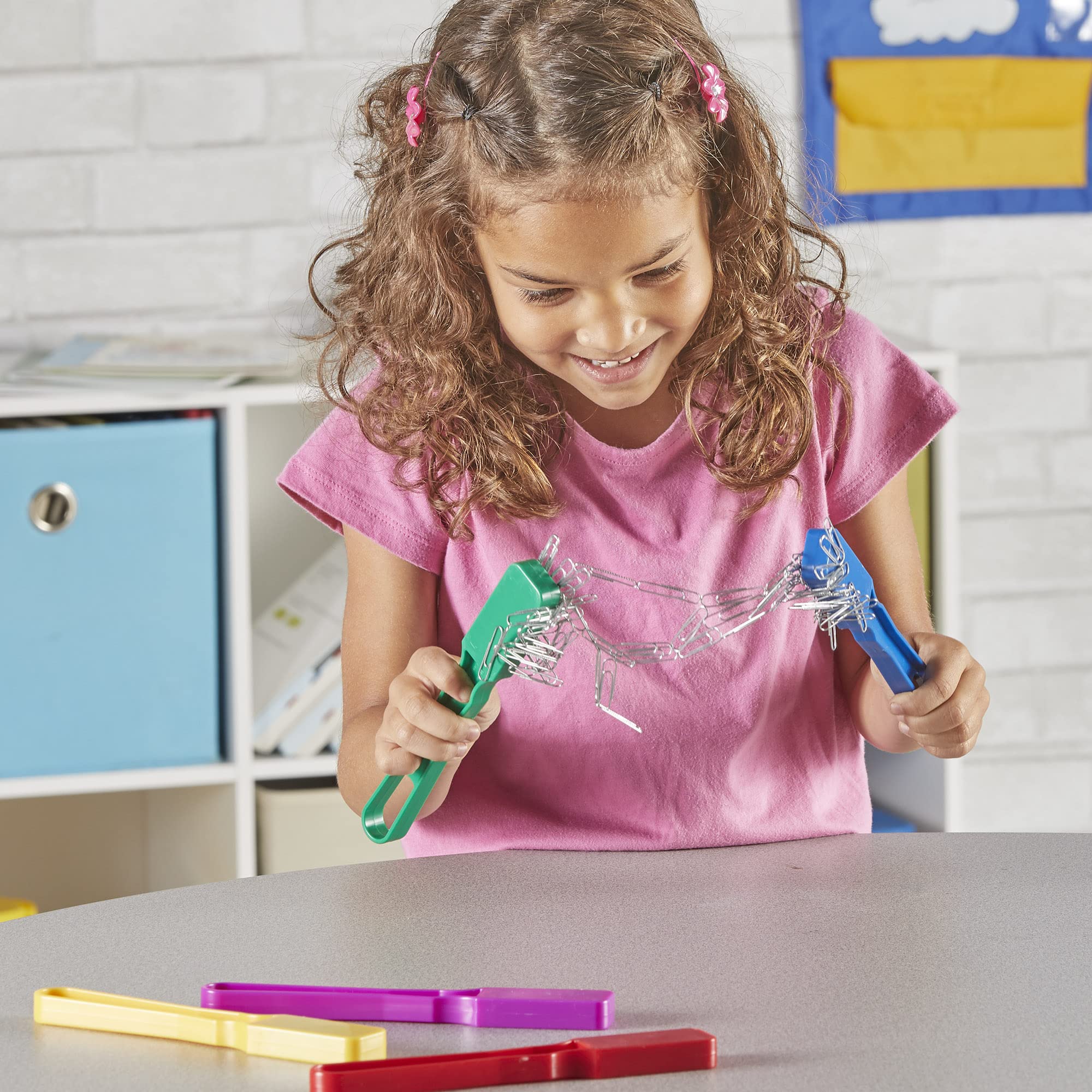Learning Resources Magnetic Wands, Homeschool, Science Experiment Tools, Set of 6 Wands, Ages 3+