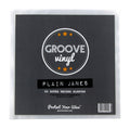 50 Vinyl Record Sleeves - 12.75" x 12.75" 3 Mil Clear Album Sleeves - Fits 12 Inch Single, Double, and Gatefold LPs - Protect Your Record Collection