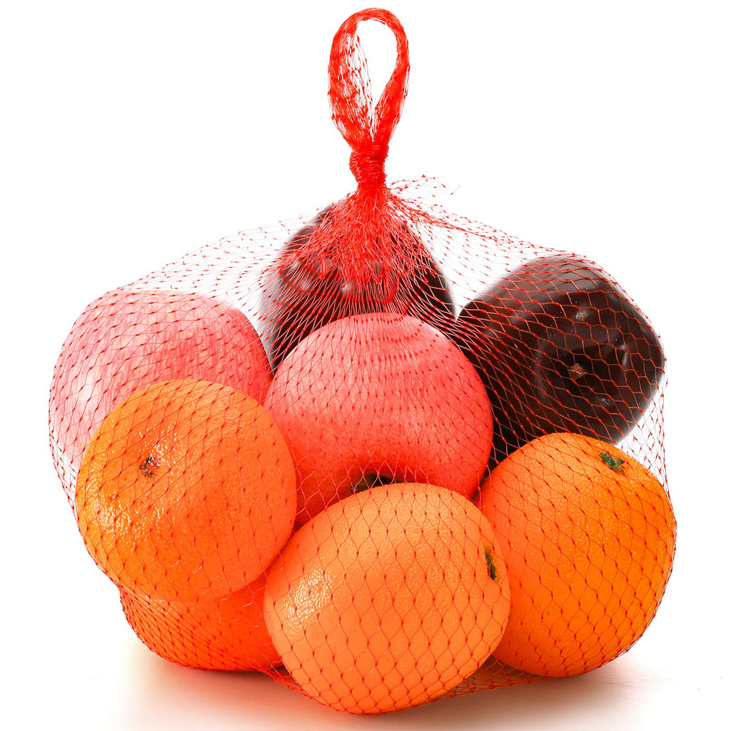 Frcctre 300 Pack 23 Inch Reusable Nylon Mesh Netting Bag, Produce Mesh Bags Packaging Net, Plastic Fruit Vegetable Storage Bags Onion Bags Seafood Boil Bags for Shellfish Crab Cooking Mesh Bags