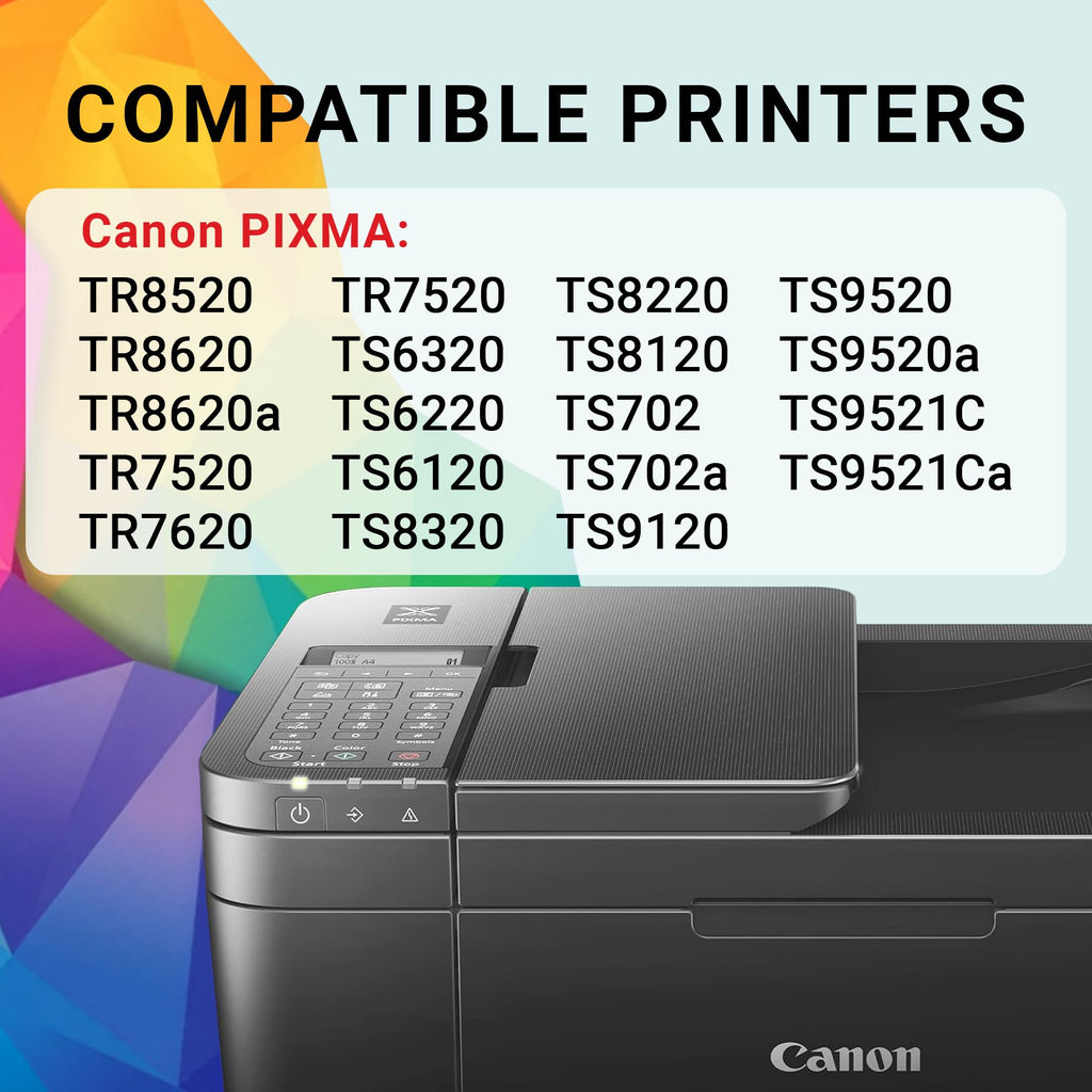 Canon Genuine Ink Cartridges PGI-280 Black (1 Count), Original Canon Printer Ink for PIXMA TR7620 / TR8520 / TS6220 Printers