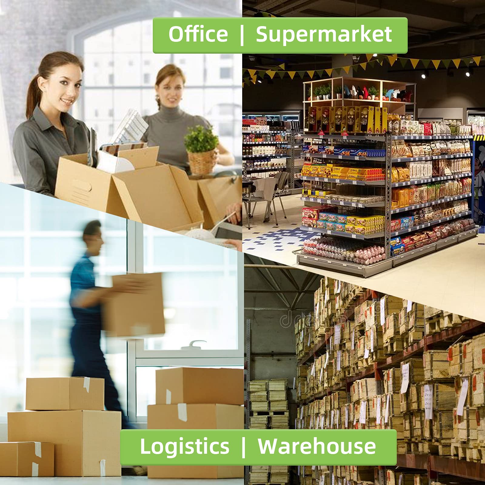Anylabel 4" x 5 4 Per Page Shipping Labels, 400 Labels (100 Sheets), Inkjet & Laser Printer Compatible