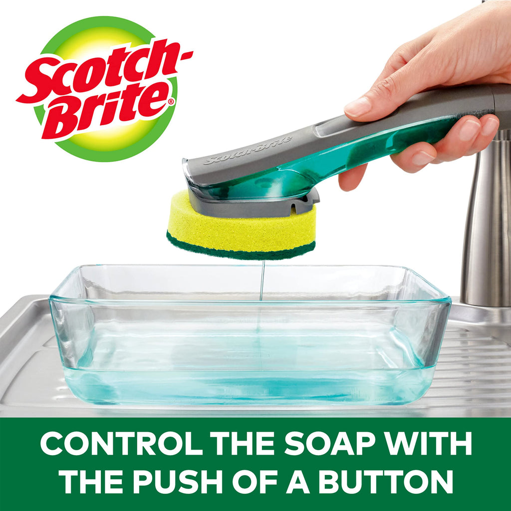 Scotch-Brite Heavy Duty Dishwand Refills, Fits All Scotch-Brite Dishwands, 10 Refills