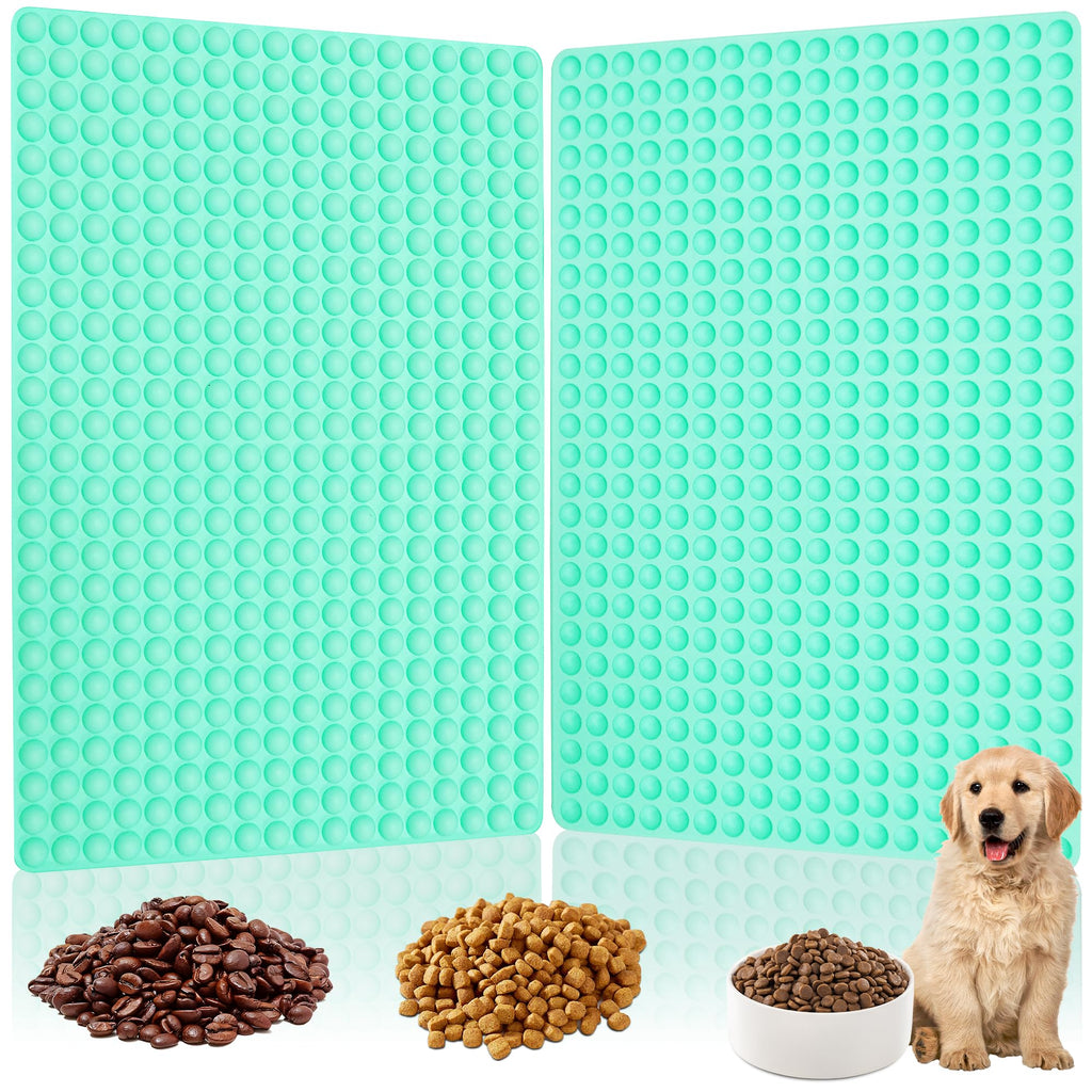 Zorazio 468-Cavity Mini Round Silicone Molds, Mini Dog Treat Mold Silicone,Chocolate Drop Mold,Semi Sphere Gummy Candy Molds for Small Jelly,Cookie,Candy,Biscuit Set of 2