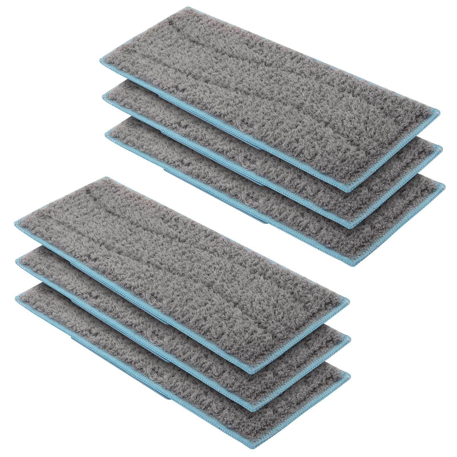 MXZONE Wet Mopping Pads Compatible for iRobot Braava Jet m6 6110 6012 6112 Ultimate Robot Mop, Brava Roomba mop Pads for iRobot Braava Jet m6 Cleaning Solution, 6 Pack