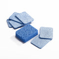 Fox Run Blue Dish Sponges, Set of 12 Scratch Free Kitchen Sponges for Nonstick and Metal Pans