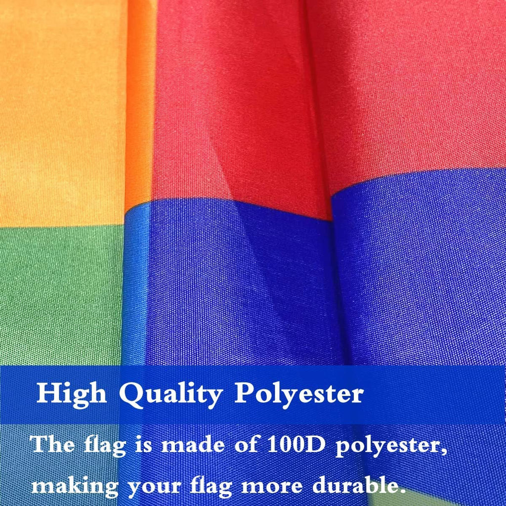 Large Canada Alberta Flag 4x6FT - 120X180CM Canadian Alberta Province Flags,UV Resistant,Vivid Color, All Weather, Double Stitched Polyester Flags with Brass Grommets (AB, 4x6)