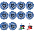 Bibikulala 10 Pack Spin Mop Head Refill for Vileda Mop Head, Mop Head Replacement for 2 Tank System