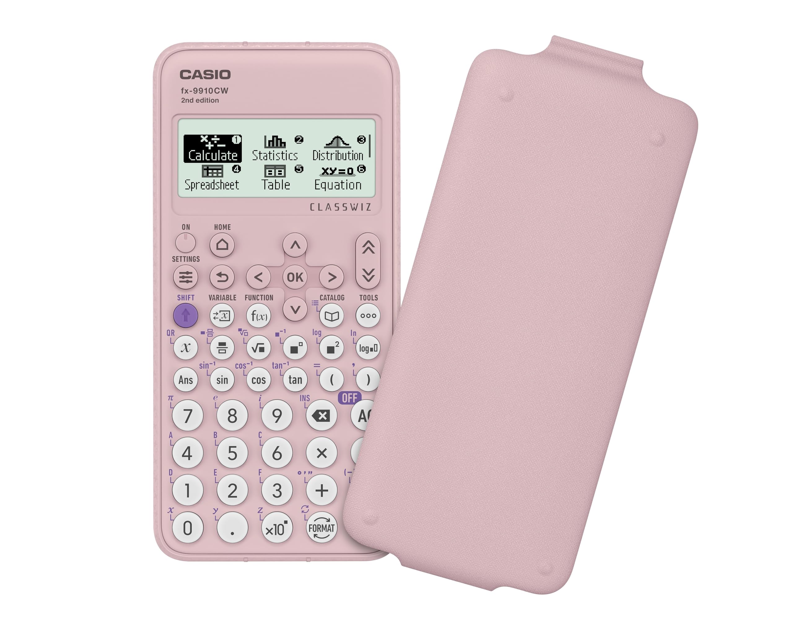 CASIO fx-9910CW Classwiz®, Advanced Scientific Calculator | Pink