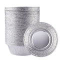 LOYUDEQIU 4 Inch Aluminum Foil Pie Pans 50Pcs - Disposable Mini Tins for Bakeries, Cafes, Restaurants - Tart Pans for Pies, Fruit Tarts, Quiche (50 Count)