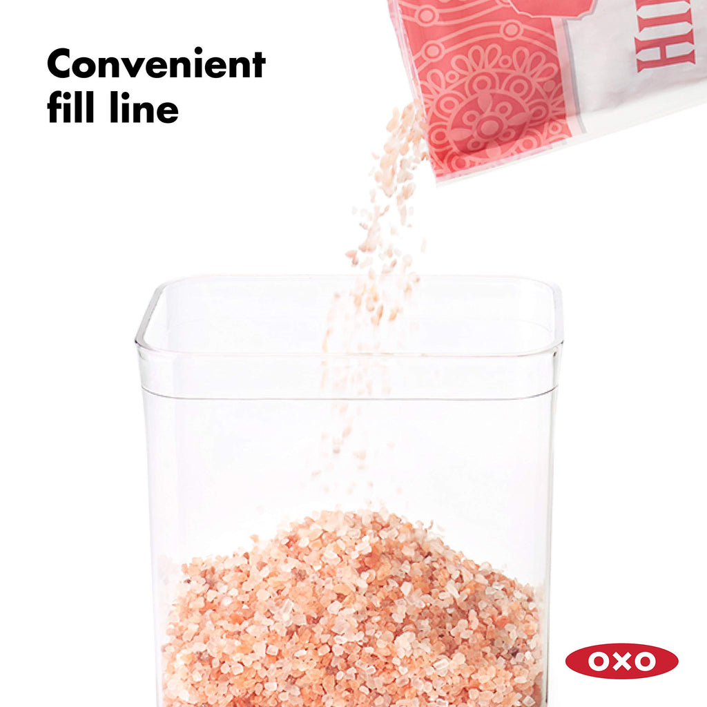 OXO Good Grips 4-Piece POP Mini Container Set, White, 4 Piece Set
