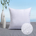 MIULEE Pillow Insert 18x18 Inches Outdoor Waterproof Throw Pillow Insert Premium Hypoallergenic Stuffer Sham Square for Bed Couch Sofa Cushion Patio Furniture