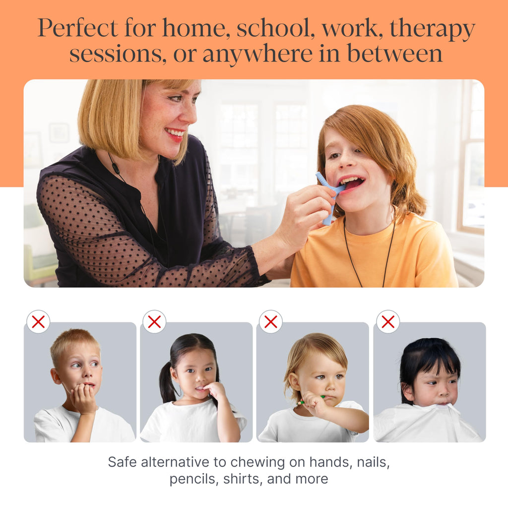 ARK's Y-Chew Oral Motor Chewy Tool (Blue)