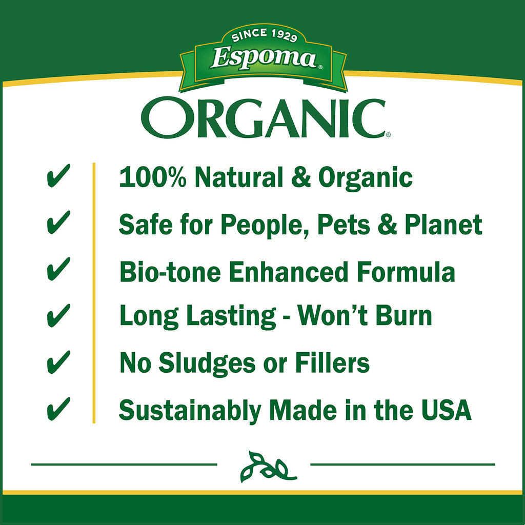 Espoma Organic Berry-tone Dry Plant Food - 4 Lb, 4-3-4, Organic Fruit & Berry Granular Plant Food