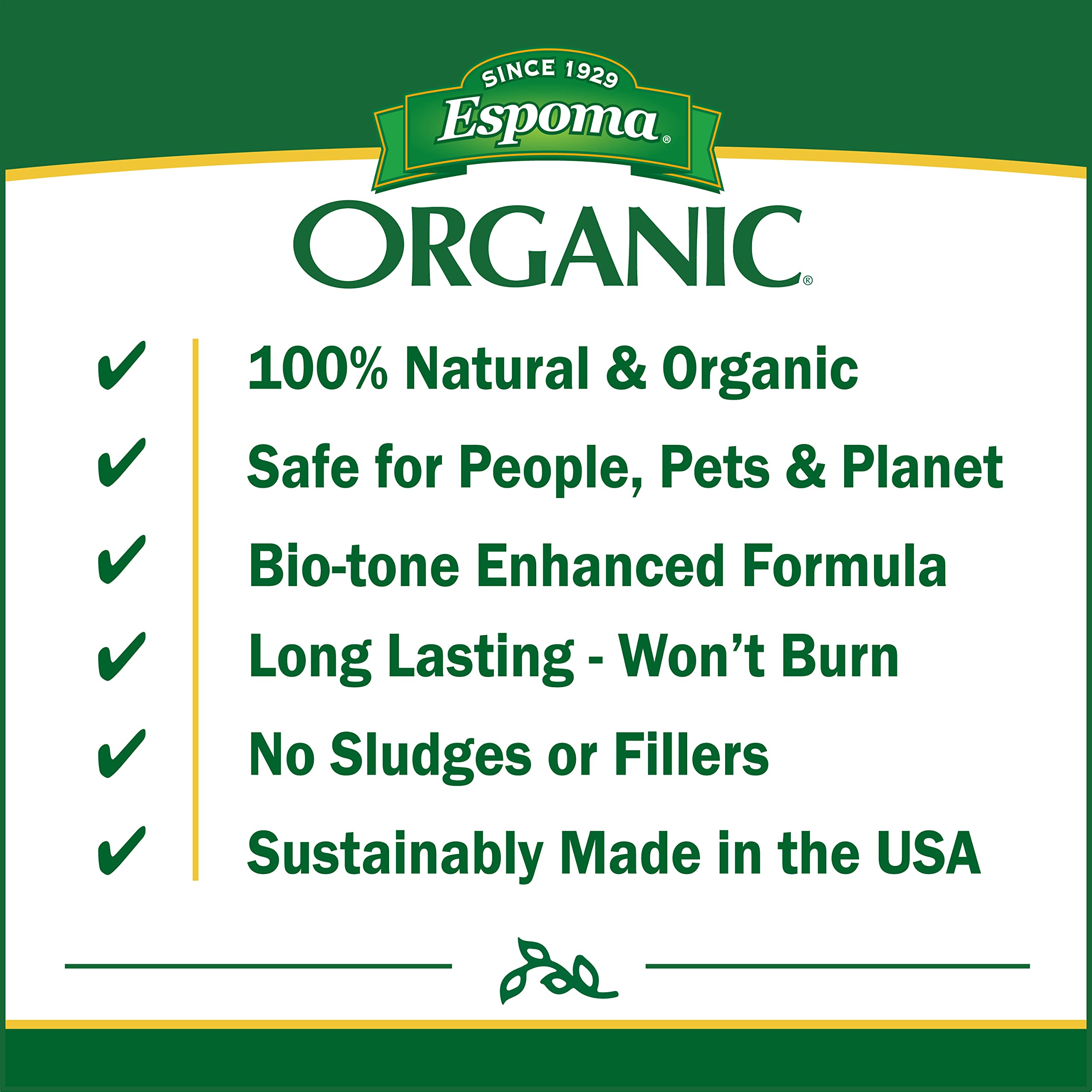 Espoma Organic Berry-tone Dry Plant Food - 4 Lb, 4-3-4, Organic Fruit & Berry Granular Plant Food