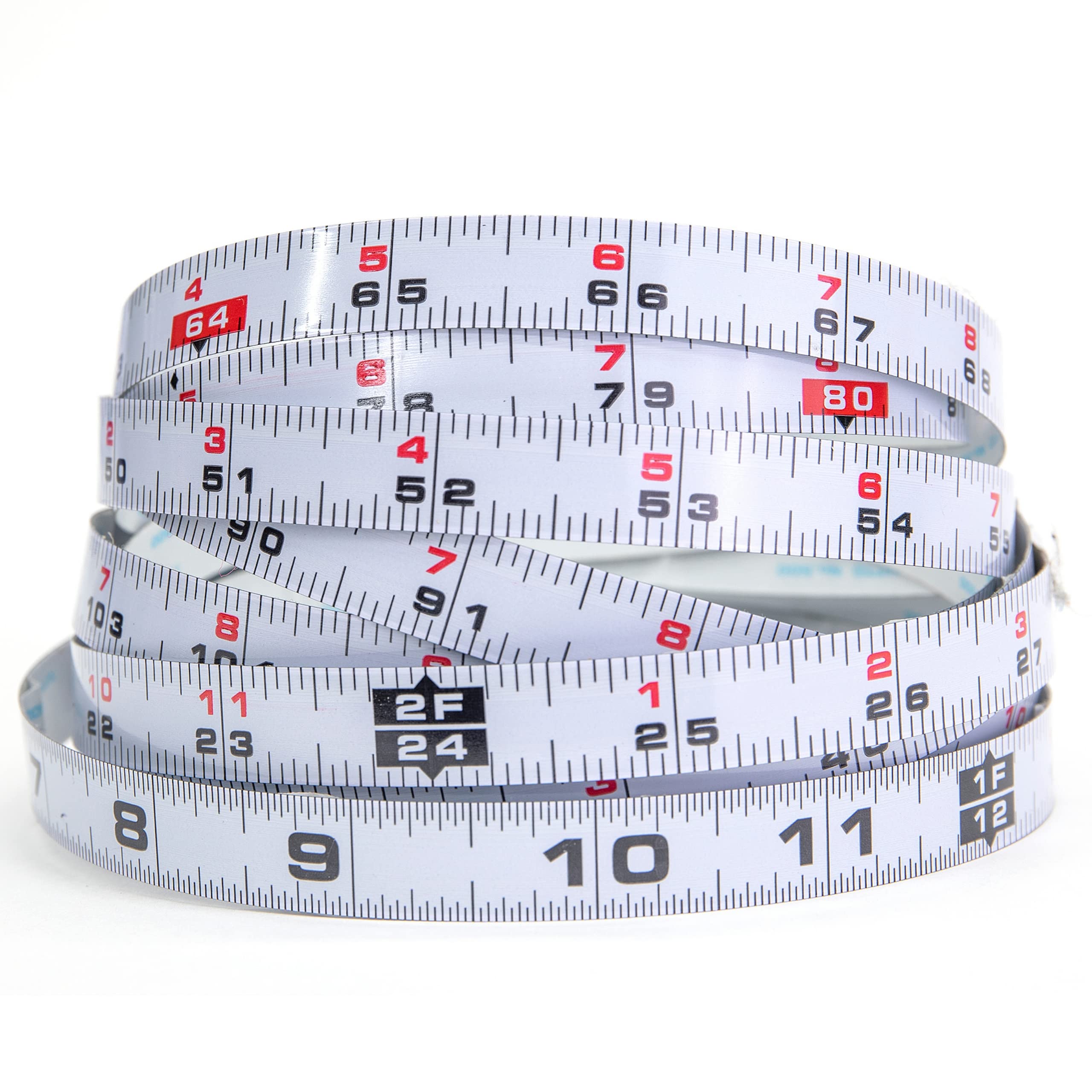 Kreg 12-Foot Self-Adhesive Measuring Tape - Left to Right Reading Bench Ruler - Stick On Precision Workshop Scale - KMS7724