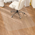 MESHDO Office Chair Mat for Hardwood Floor, 36" X 48 Desk Chair Mat for Hard Floors, PVC Clear Floor Protector Rug Mat for Home and Office, Can't be Used on Carpet