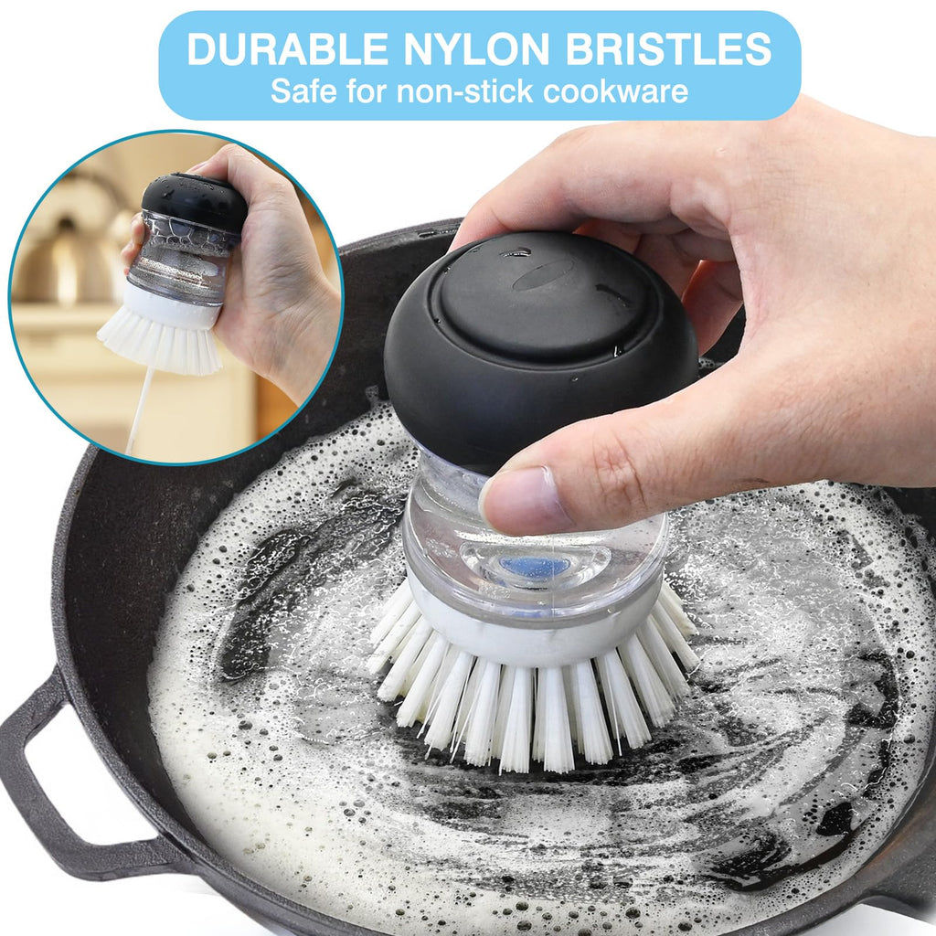 Palm Brush Refills for OXO Soap Dispensing Palm Brush, 8 Pack Palm Brush Replacement Head