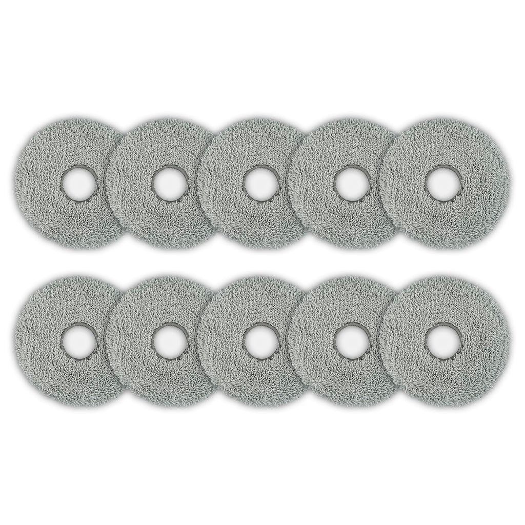 (10 Pack) X50 Ultra Replacement Mop Pads for Dreame X50 Ultra/Master, X30/ X40 Ultra, L10s Ultra, L10s Pro Gen 2/ Pro Ultra/Plus, L40s/ L50 Pro Ultra, L40 Ultra Robot Vacuum, Washable Mop Pad Cloths