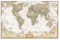 National Geographic Maps: World Executive Wall Map - 24 x 36 inch Poster - Folded