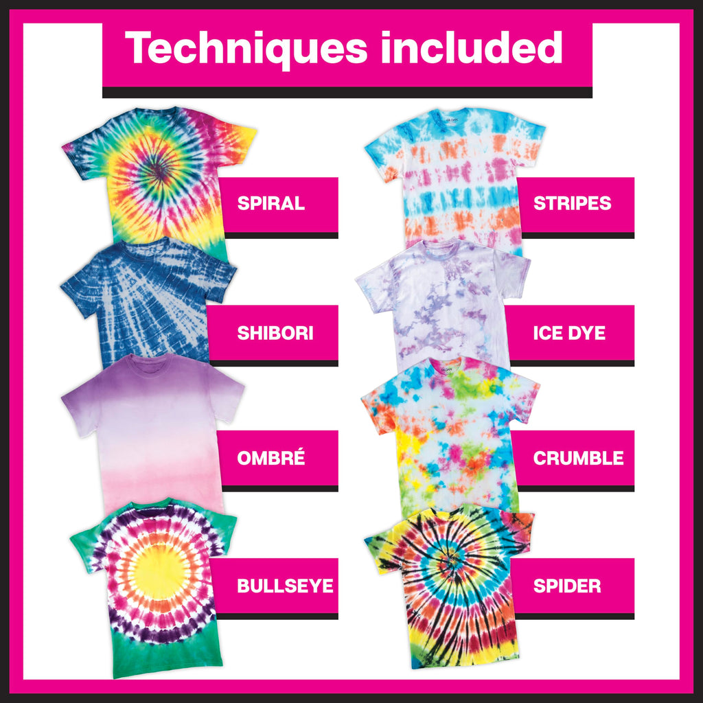 TULIP 34723 One-Step Tie Dye Party Kit