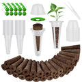 161 Pcs Seed Pods Kit for AeroGarden, Grow Anything Kit for Hydroponics with 50 Grow Sponges, 30 Grow Baskets, 30 Planting Domes, 50 Pod Labels, 1 Tweezer