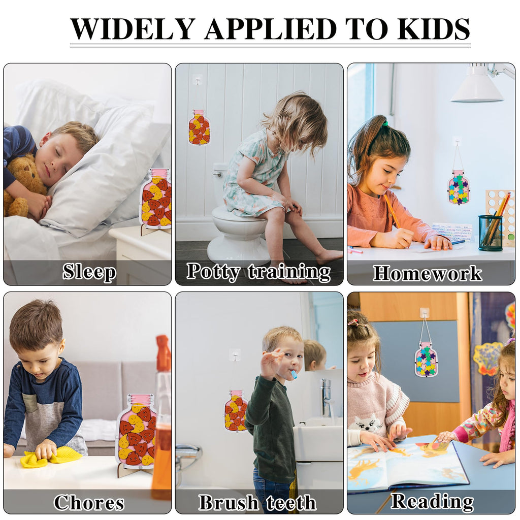 Reward Chart for Toddlers, Potty Training Chart Chore Chart for Boys and Girls, Reward Jars for Kids, Behavior Chart for Kids at Home, Kids Responsibility, Child Responsibility Training Jar
